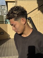 スウェル 押上店(Swell)&nbsp;MEN’S/リバースセンターパート/ニュアンスパーマ/錦糸町駅