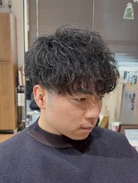 エンノア 池袋(ENNOA)&nbsp;【風呂田】波巻きパーマ×刈り上げマッシュ☆