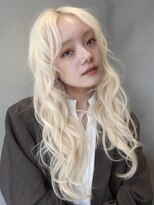 ニコトウキョウ 新宿(nico TOKYO) ホワイトブロンドミルクティーベージュピンクベージュレイヤー