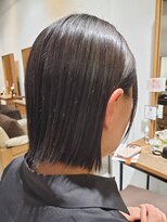 ヘアリゾート粋 リマ 銀座店(lima) 切りっぱなしボブ/ナチュラルブラウン