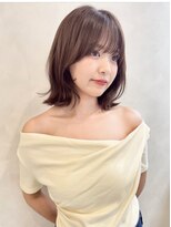 トゥルーズ 梅田茶屋町店(TLUUS)&nbsp;【TLUUSダークパープルミルクブラウンナチュラルショート】