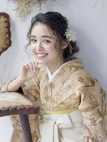 シャルメ 三宮店(CHARMER)&nbsp;和装におすすめ！シニヨンスタイル！