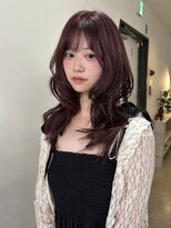ニコフクオカヘアーメイク(NIKO Fukuoka Hair Make)&nbsp;ブリーチなしダブルカラー/ピンクブラウン