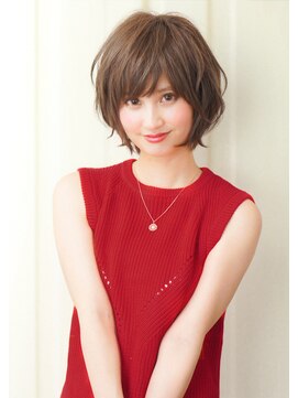 ルエ(rue) 30代・40代・50代マッシュウルフ☆フレンチ小顔ショートボブ