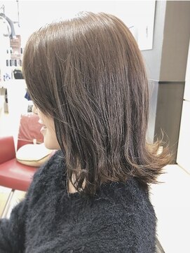 ヘアークリアー 春日部 大人可愛い外ハネミディア厶ヘアー/30代40代50代