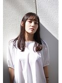 ナチュラルストレートヘア!