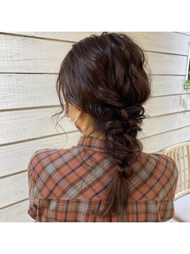 フチュール(futur) 編みおろしアレンジ