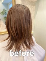 ミュゼ ドゥ アート(Musee du Art)&nbsp;【髪質改善】グレージュミディアムレイヤー