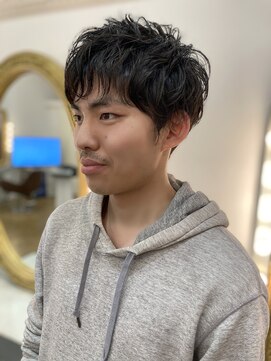 コワファースト 別府 メンズショート☆ソフトパーマ
