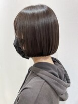 アッシュ 祐天寺店(Ash) 乾かすだけで小頭なオリーブグレージュミニボブ