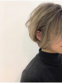 ☆小顔美人☆ラフ前下がりショート