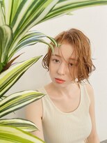 ディレクト 新宿(Direct)&nbsp;ハイトーンベージュ×ショートボブ☆