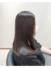 【 輝髪 】 縮毛矯正+カット+超音波3stepトリートメント