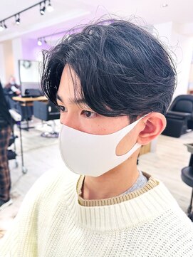 ラッキーヘア 加古川(Lucky Hair) 刈り上げなしのトレンド☆メンズハンサムショート【シン】