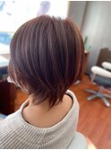 ウルフショートボブ