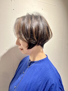 プエンテ(PUENTE) 【Puente関内店】◇ハイライト×ショートボブ◇