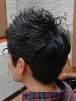 アポロカットステージ 相模大野店&nbsp;アップバング/ツーブロックマッシュ<理容室>[メンズ/相模大野]