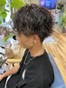 メンズカット＋パーマ（シャンプー/ブロー含） ￥14850→￥13530