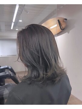 モアナ バイ ヘッドライト大宮店(Moana by HEADLIGHT) Moana【大宮】#ミディアムボブ#グレージュ#髪質改善