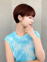 ロンド レグリーズ 立川(Lond leglise)&nbsp;ショート×顔周り×前髪×シルキーベージュ×グレージュカラー