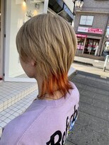 アズールサン 草加西口店(azule-sun)&nbsp;デザインカラー,秋カラー,,狐カラー【草加】