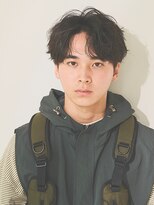 ディッセンバー 神宮前(December)&nbsp;★メンズ マッシュパーマ ニュアンスパーマ 束感 メンズカット