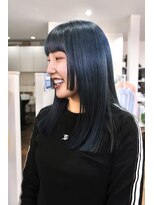 ムク(Muku) ブリーチありのネイビーカラー
