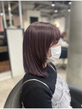 リーオオサカ(Lee Osaka) 【Lee大阪店】ラベンダー×サイドレイヤー/新出