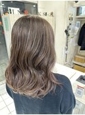 白髪ぼかし/ハイライト/アッシュ系