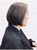 【白髪ぼかし】デザインハイライト★ボブ