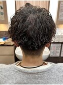 人気ツイストスパイラルパーマ/波巻き/プードル/アップバング