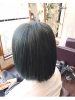 リスキーズ(RISKY'S)&nbsp;ケアブリーチ×ダークオリーブグリーン