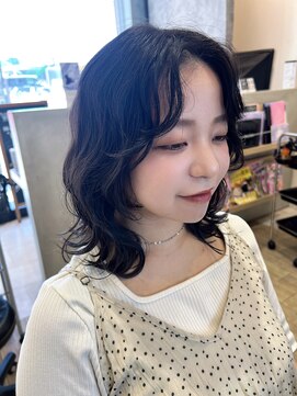 フォーカス 柏店(FOCUS) パーマ風コテ巻き　#波巻き　#ウェーブ巻き