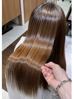 ヘアーサロン アモル(HAIR SALON Amor) ハイライトレイヤーカットエクステイルミナカラー縮毛矯正