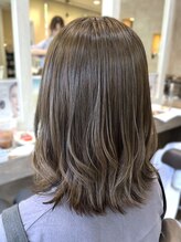フルール(fleur) アディクシーカラー＊アッシュベージュ透明感カラー＊髪質改善