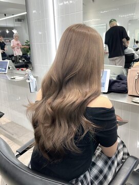 オニキス(ONYX) ブリーチカラー×ベージュカラー【aya指名】