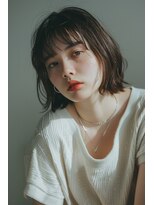 ラナ 新宿(lana)&nbsp;ボブレイヤー/シースルーバング/顔まわり/【lana hair 新宿】
