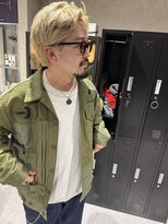 シアン(.Xian)&nbsp;【men's】ブリーチショートスタイル（高槻/高槻美容室/メンズ）