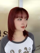 美容室 びゃんびゃん 社店&nbsp;ダブルカラー/ブリーチ/レッド/美髪/イメチェン