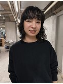カジュアルボブ+パーマ