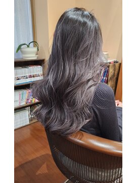 ヘア ロビー(hair Lobby) ラベンダー×グレー