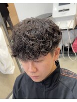 スイッチ(men's SWITCH)&nbsp;大分県シャドウ無造作パーマ刈り上げレイヤーマッシュレイヤー