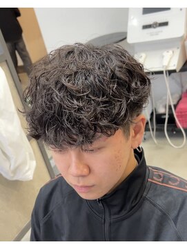 スイッチ(men's SWITCH) 大分県シャドウ無造作パーマ刈り上げレイヤーマッシュレイヤー