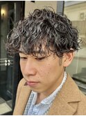 ツイストスパイラルパーマツイストパーマメンズマッシュパーマ