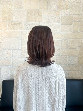 ヴァン カウンシル 川口店(VAN COUNCIL) 大人可愛いくびれミディ　ピンクブラウン　＃２