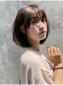 くせ毛多毛直毛髪質悩み解決ボブスタイリングなし