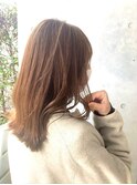 大人ミディアム/オレンジブラウン【登戸髪質改善】