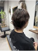 メンズ癖毛風パーマ