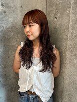 ネアー 新潟(NEER)&nbsp;アプリコットオレンジ/くびれヘア/ウェーブショート［新潟］