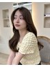 顔周りカット＋フェイスラインストレート＋美髪整形